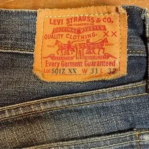 Levi's | Jeans | Lvc Levis 5s Zxx Big E Redline Selvedge 31 X 29